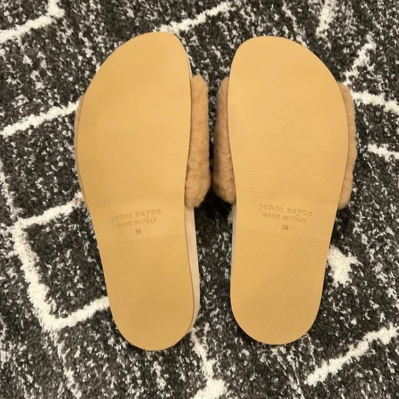 Jenni Kayne Shearling Mules 39